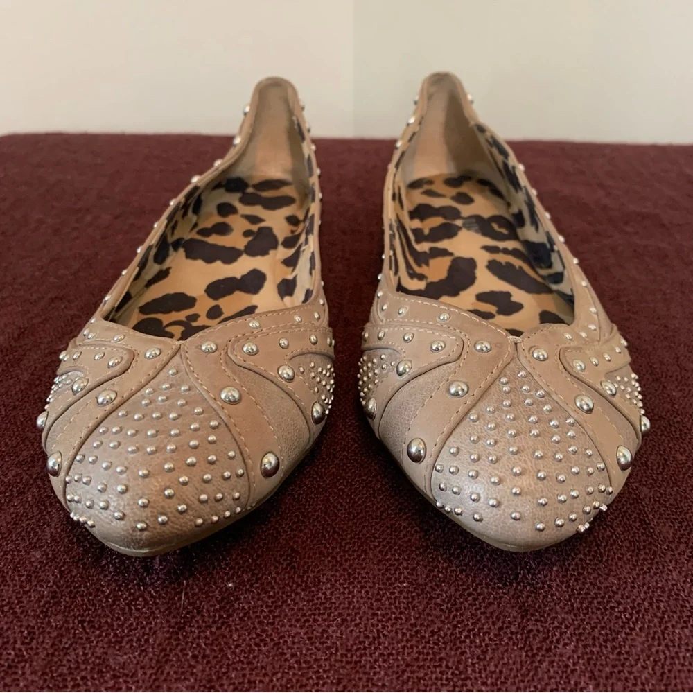 Gianni Bini Studded Ballet Flats - Picture 3 of 10